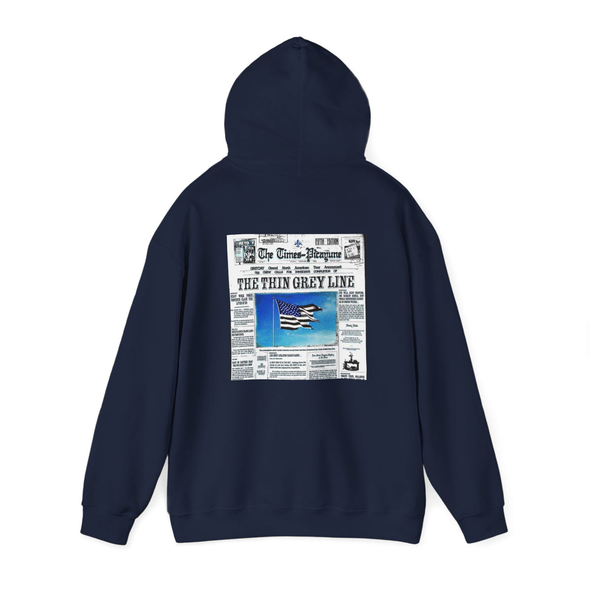 SuicideBoys The Thin Grey Line Single Cover Hoodie