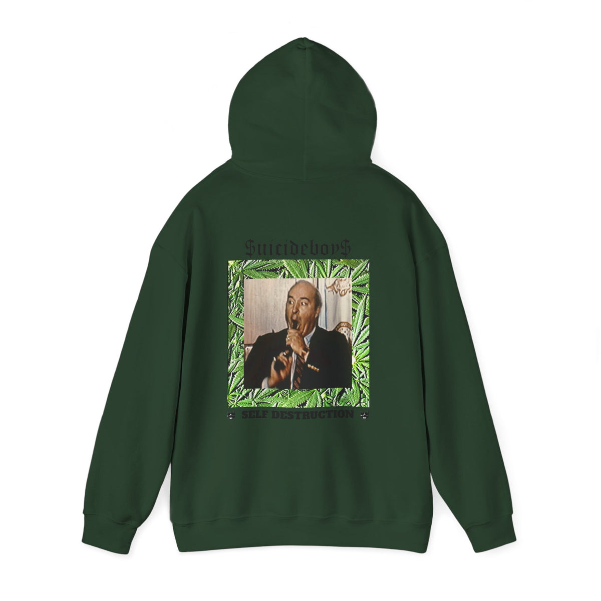 SuicideBoys Self Destruction Album Cover Hoodie