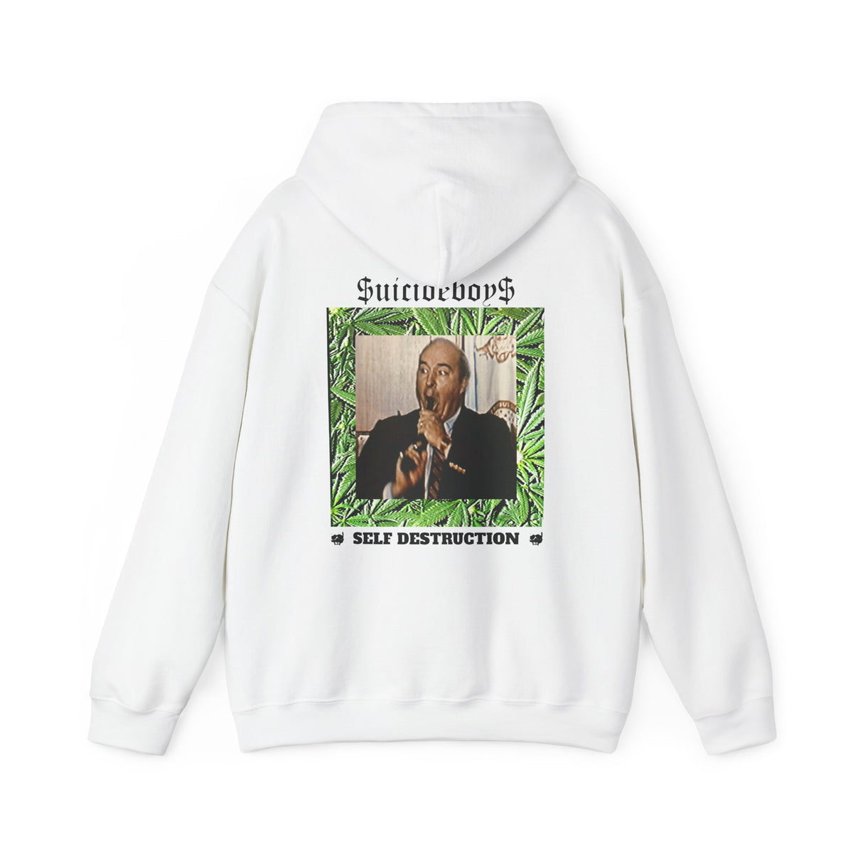 SuicideBoys Self Destruction Album Cover Hoodie