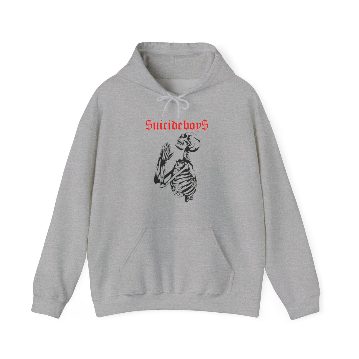 SuicideBoys Praying Skeleton Hoodie v2