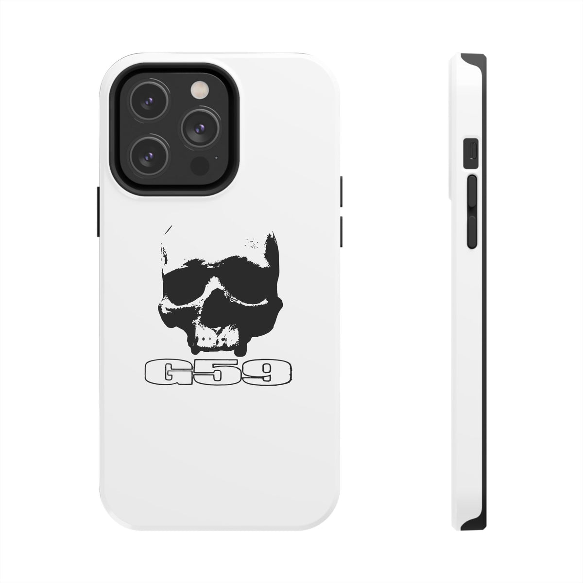 White G59 Tough Phone Case