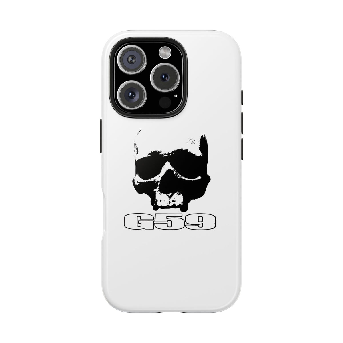 White G59 Tough Phone Case
