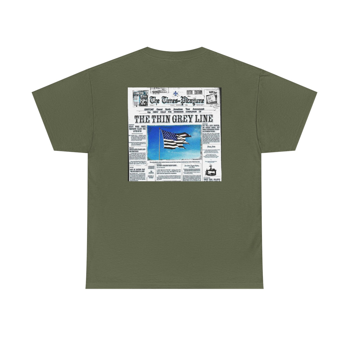 SuicideBoys The Thin Grey Line Single Cover T-shirt v2