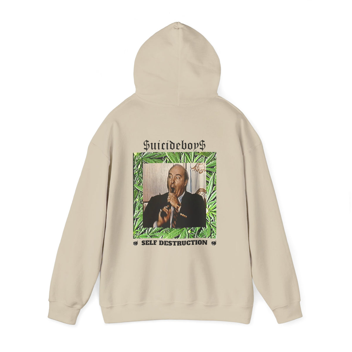 SuicideBoys Self Destruction Album Cover Hoodie