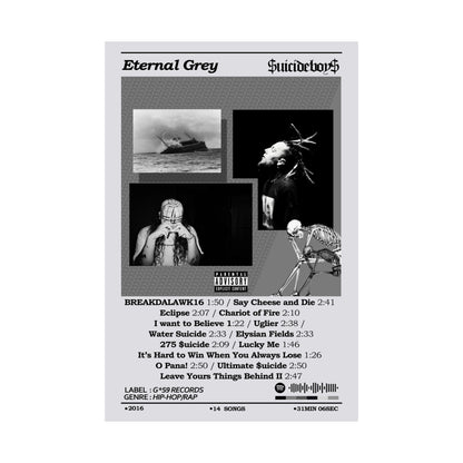 SuicideBoys Eternal Grey Album Poster