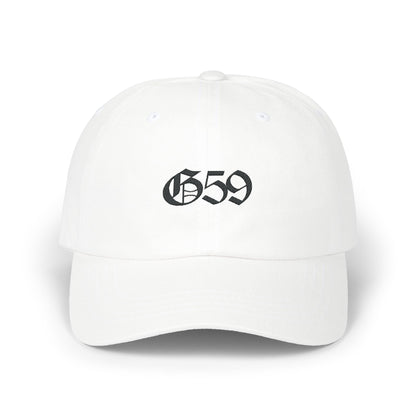 G59 Embroidered White Cap
