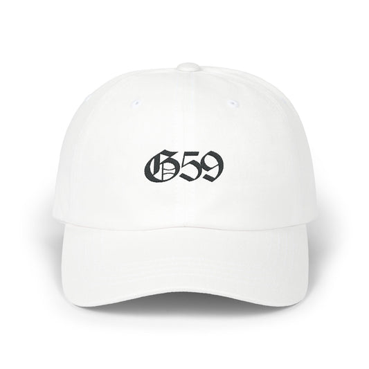 G59 Embroidered White Cap
