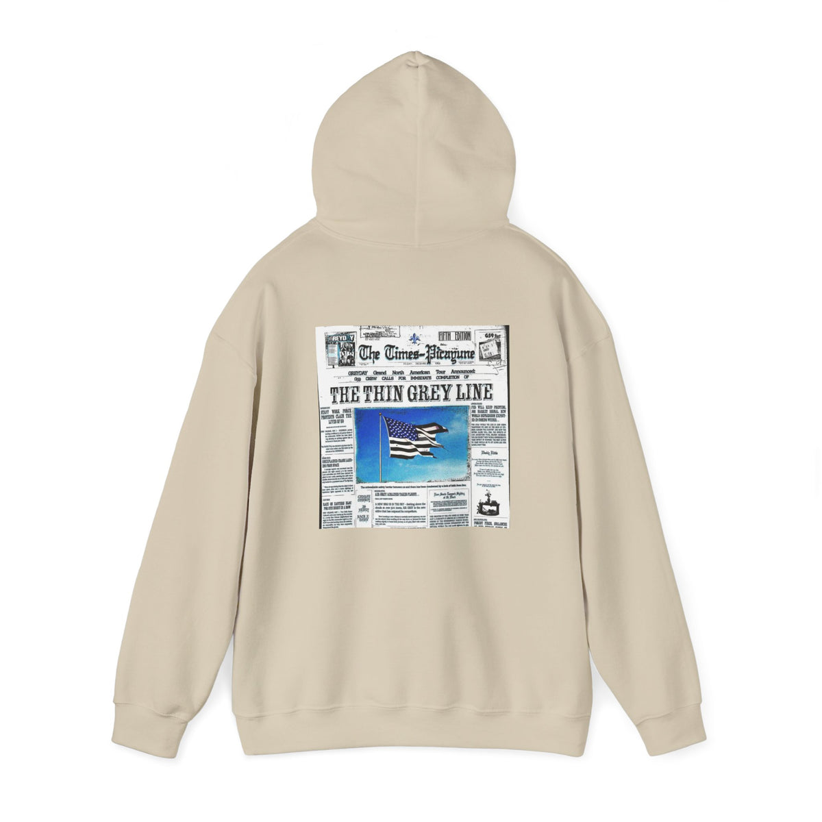 SuicideBoys The Thin Grey Line Single Cover Hoodie