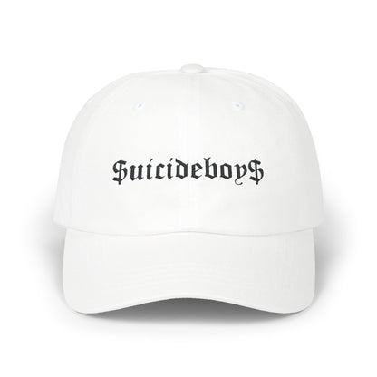SuicideBoys Embroidered White / Stone Cap