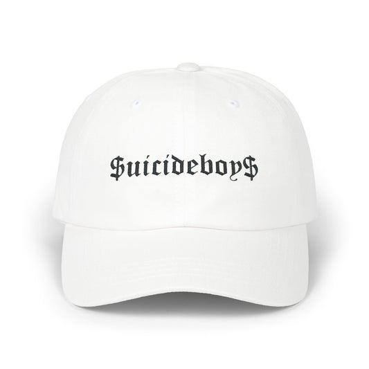SuicideBoys Embroidered White / Stone Cap