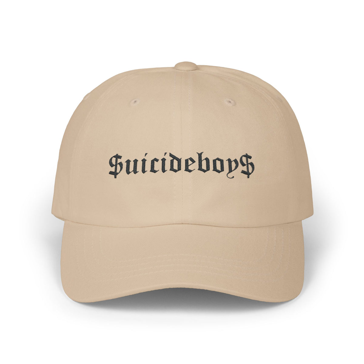 SuicideBoys Embroidered White / Stone Cap