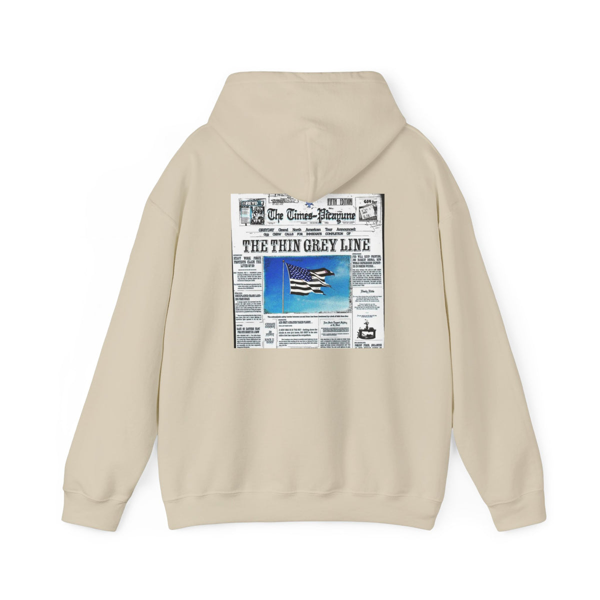 SuicideBoys The Thin Grey Line Single Cover Hoodie