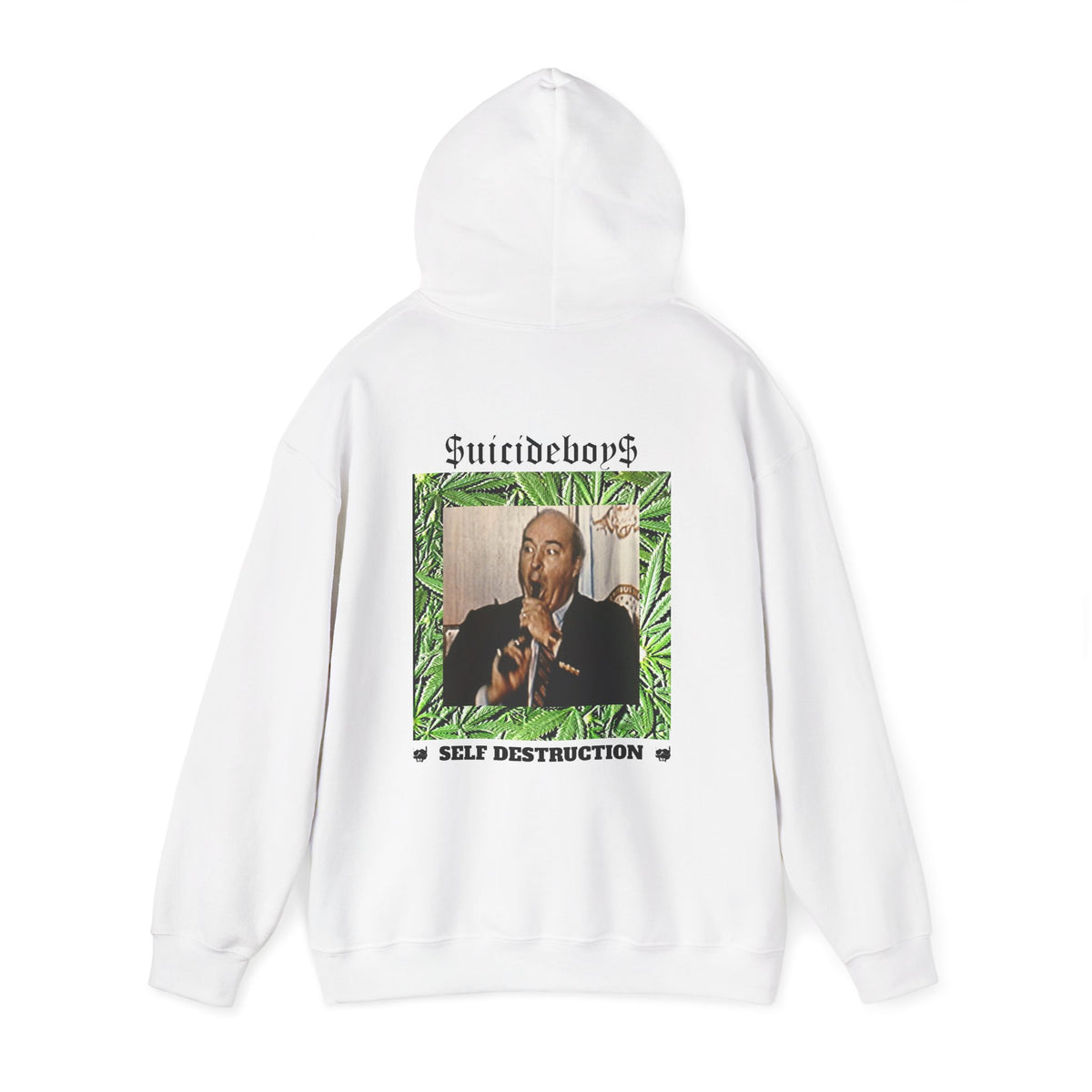 SuicideBoys Self Destruction Album Cover Hoodie