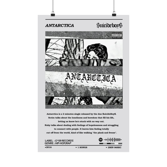 SuicideBoys Antarctica Poster
